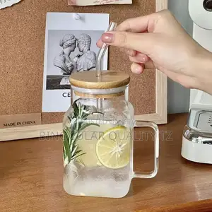 Milk Tea Juice Cup Glass 2pcs