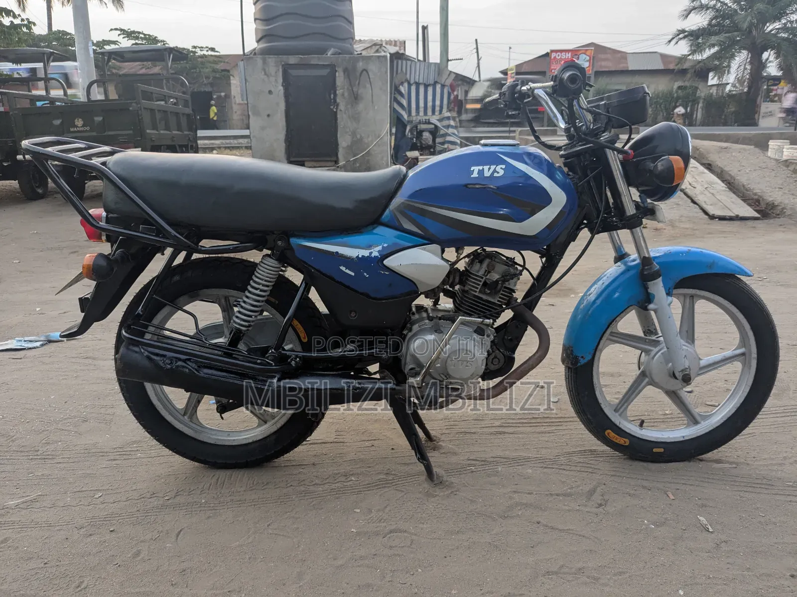 TVS HLX 125 2023 Blue