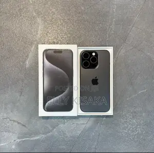 New Apple iPhone 15 Pro 256 GB Black