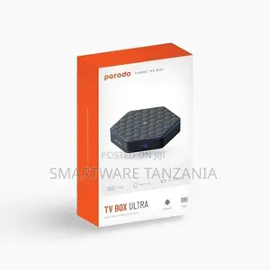 Porodo Tv Box Ultra High-Speed Media Streaming