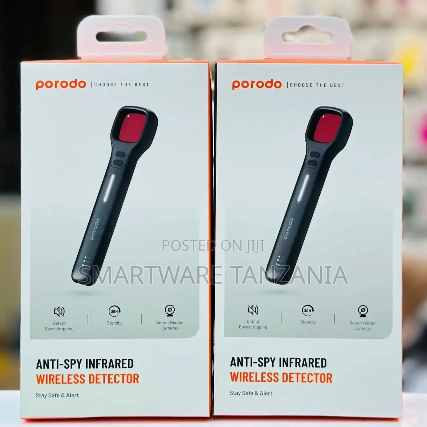 Porodo Anti-Spy Infrared Wireless Detector Stay Safe Alert