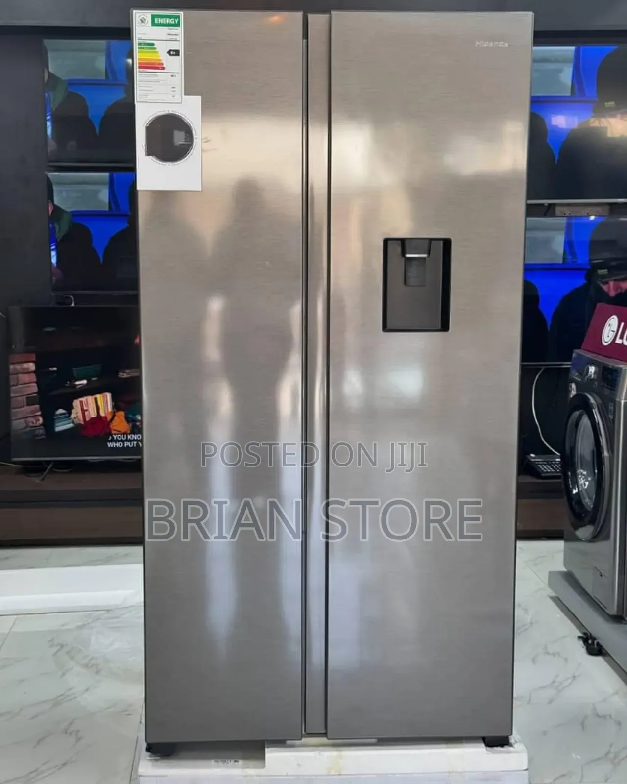 Hisense Fridge Side to Side 508litres