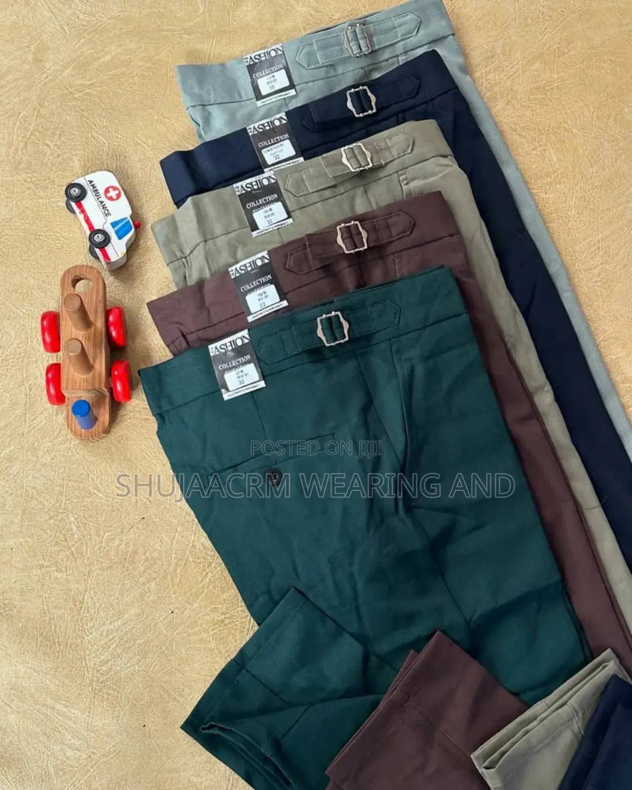 Beltless Trouser | Suruali Bila Ruksi