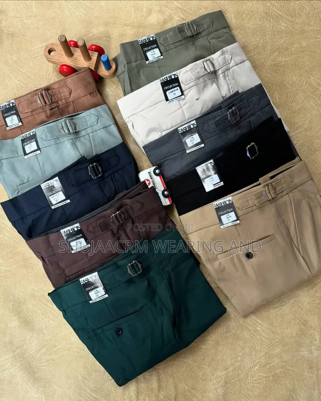 Beltless Trouser | Suruali Bila Ruksi