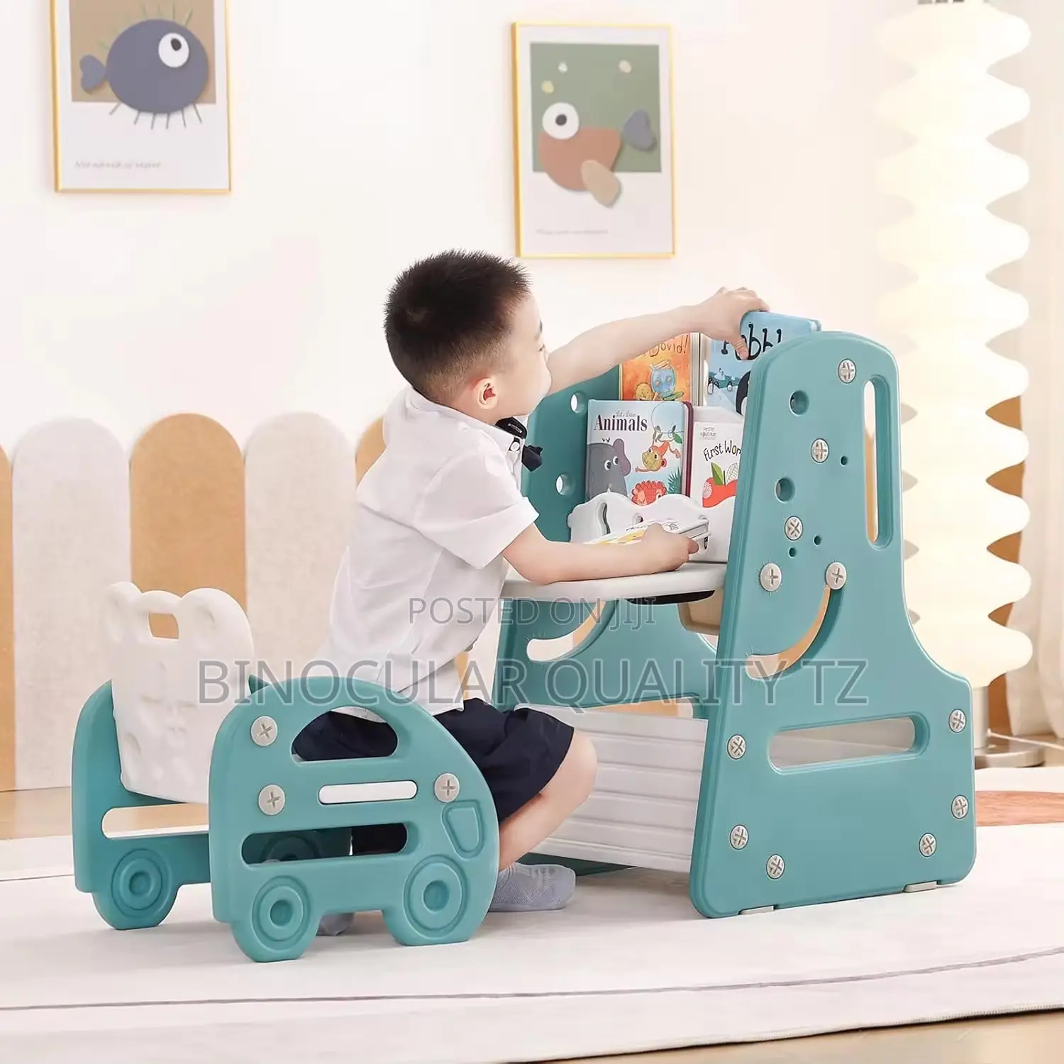 Multifunctional Childrens Painting Table Chair