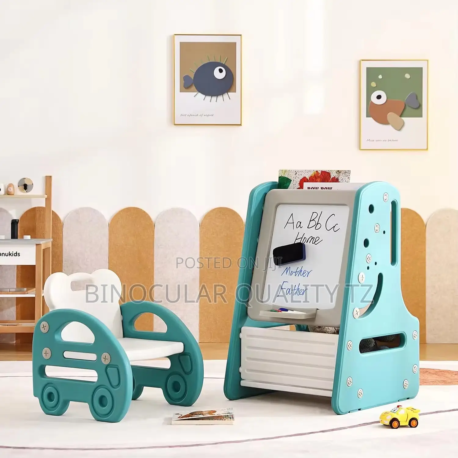 Multifunctional Childrens Painting Table Chair