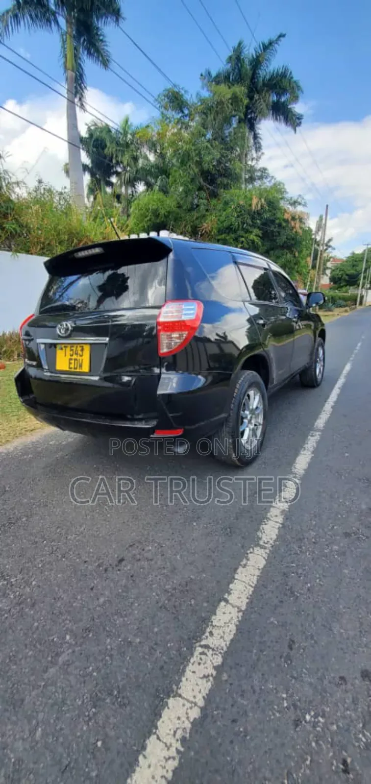 Toyota Vanguard 2010 Black
