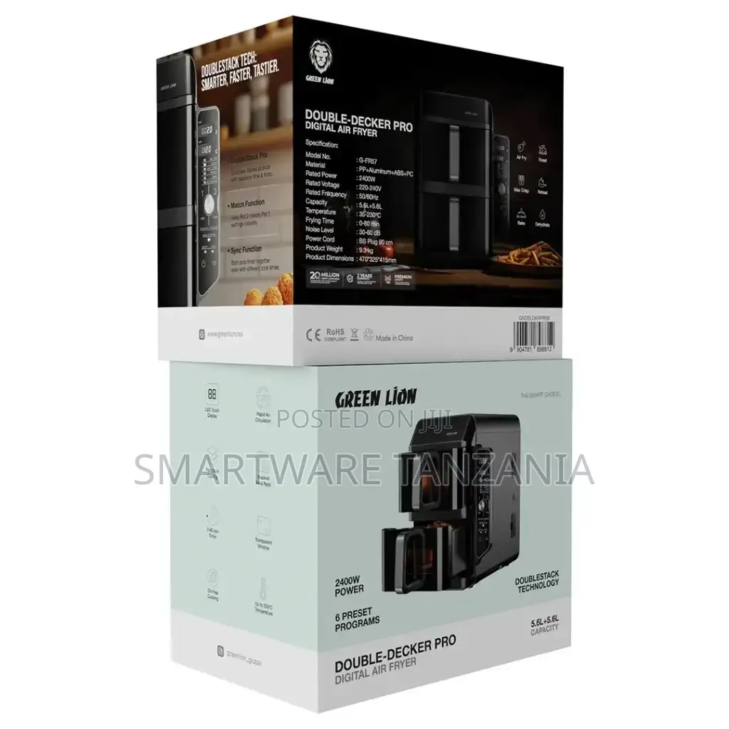Green Lion Double-decker Pro Digital Air Fryer