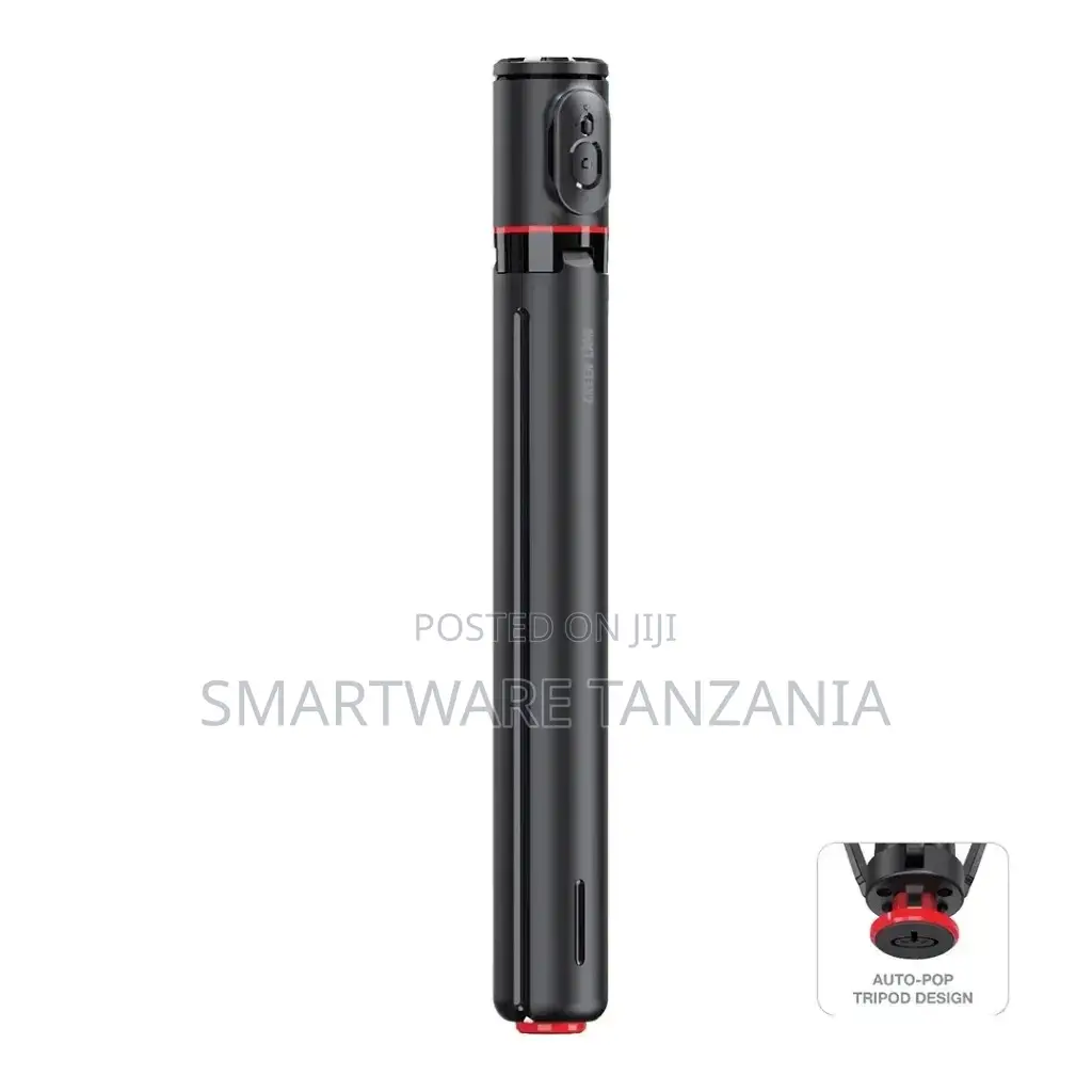 Green Lion Auto Pop Tripod Magnetic Remote - Black