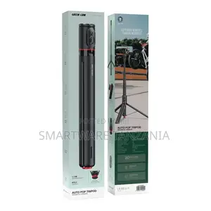 Green Lion Auto Pop Tripod Magnetic Remote - Black