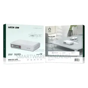 Green Lion Mini Dc Ups Multifunction Network - White