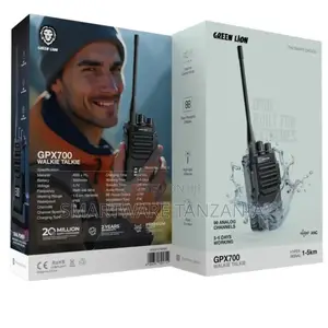 Green Lion Gpx700 Walkie Talkie - Black