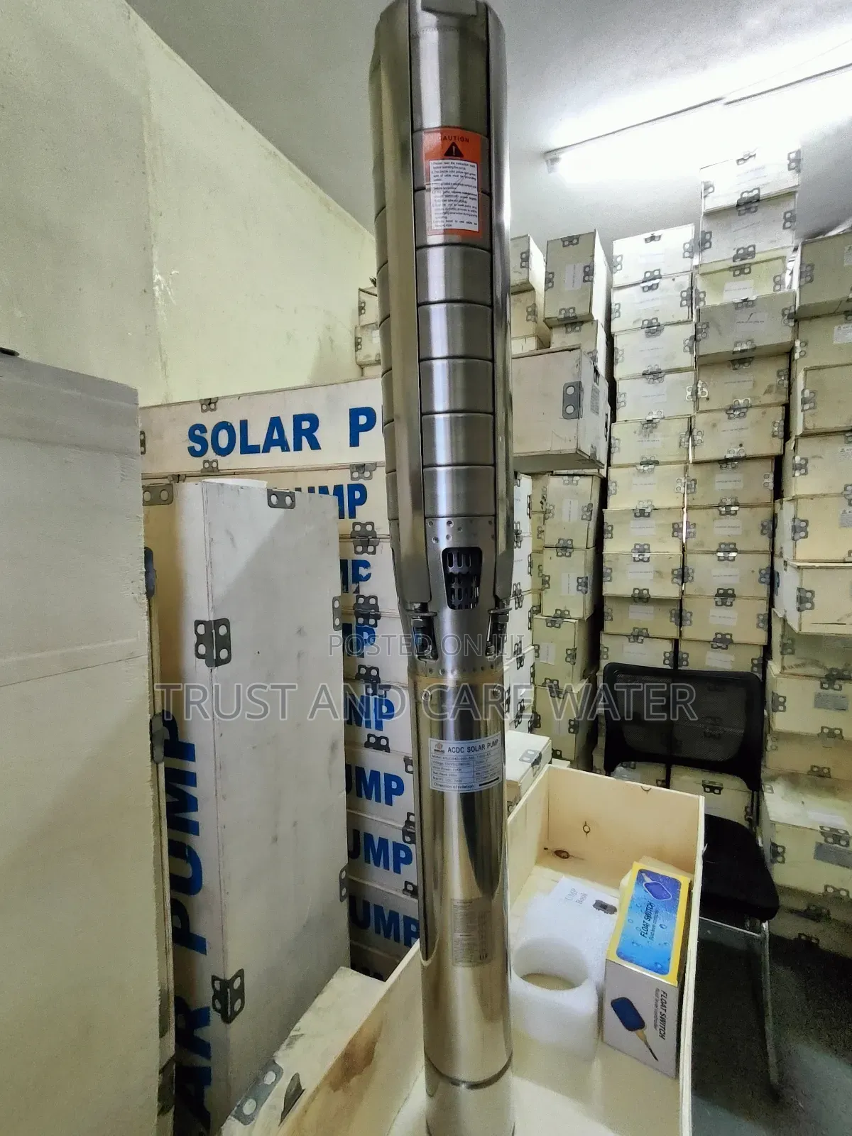 Solar Pump 15hp Stainless Steel Dc/Ac (3inch)