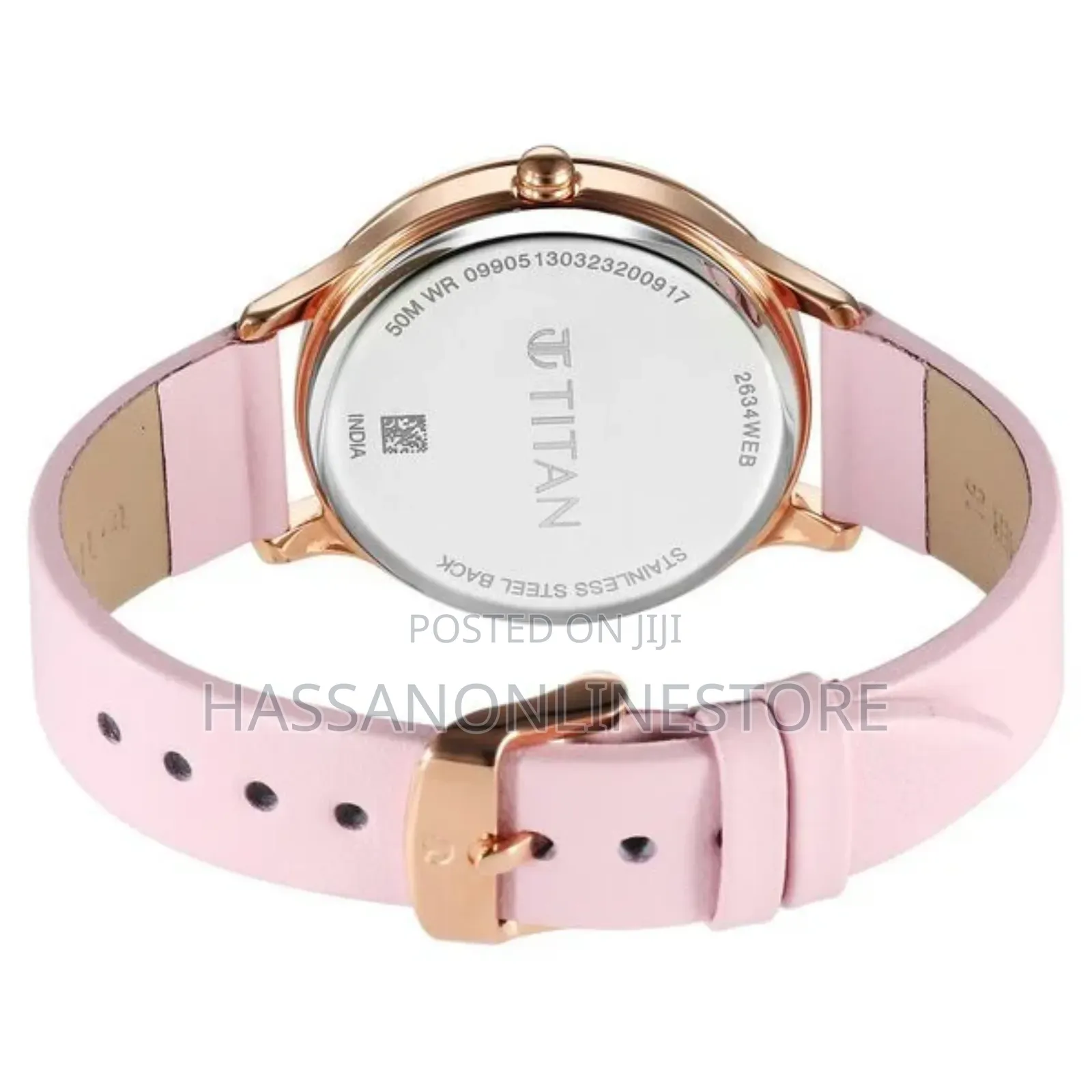 Titan Purple Glam It Up Pink Dial Analog With Date Watch