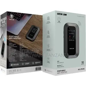Green Lion Portable Mifi Router - Black