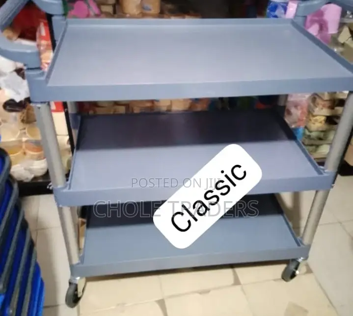3-Tier Catering Cart Trolley