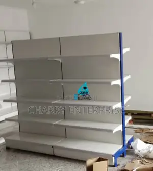 Coated Metal Wall And Side By Side Shelves Highly Durable