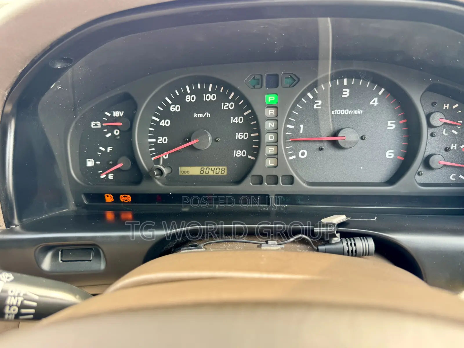 Toyota Land Cruiser HDJ 100 2001 White