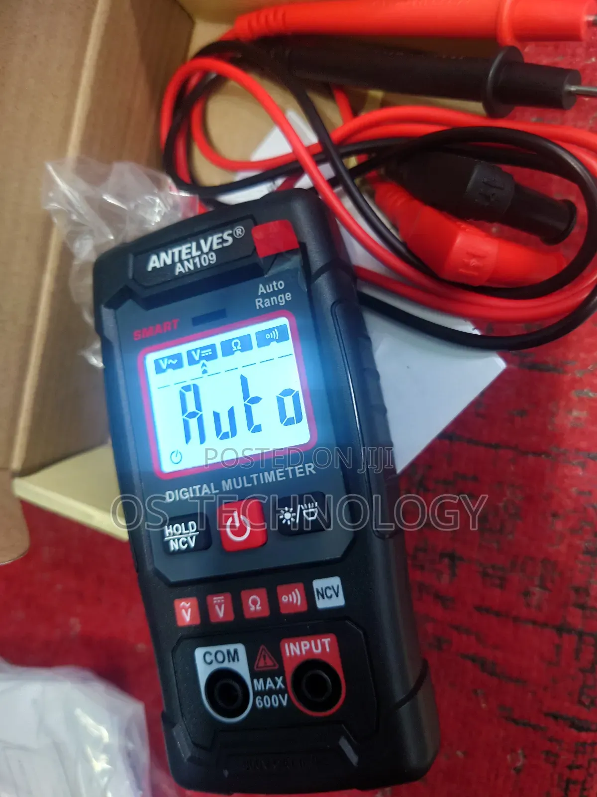Rechargeable Auto Digital Multimeter 3000ma Long Life