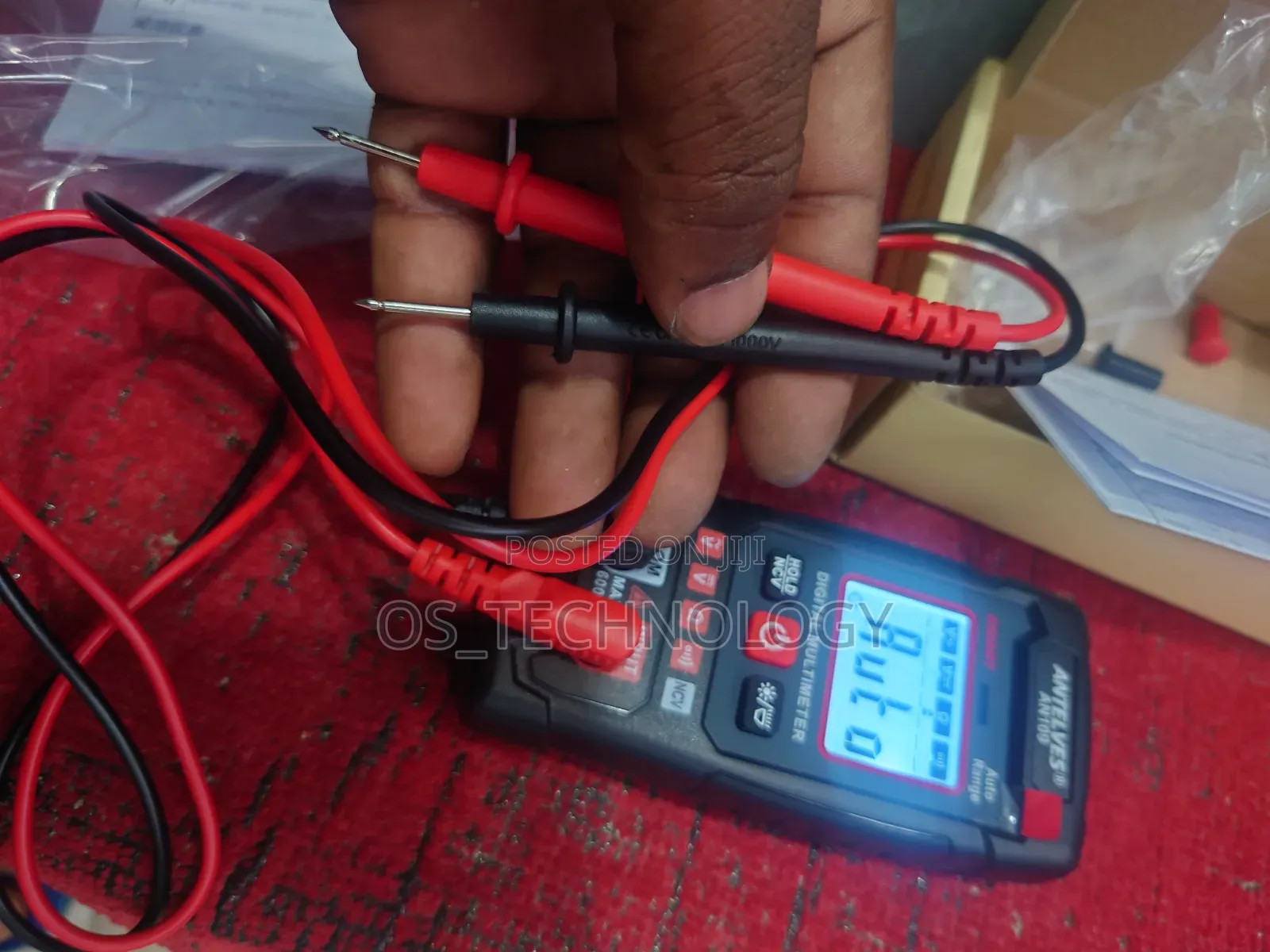 Rechargeable Auto Digital Multimeter 3000ma Long Life