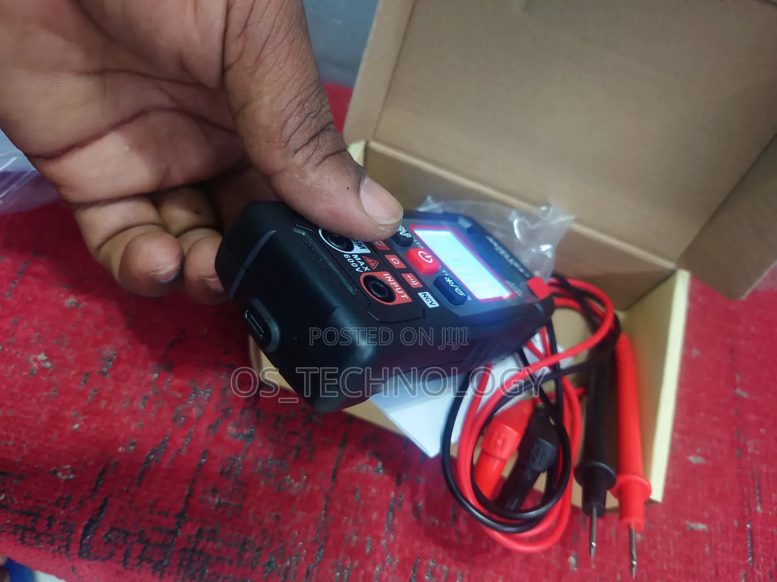 Rechargeable Auto Digital Multimeter 3000ma Long Life