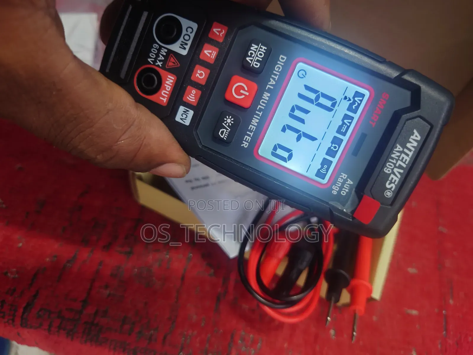 Rechargeable Auto Digital Multimeter 3000ma Long Life