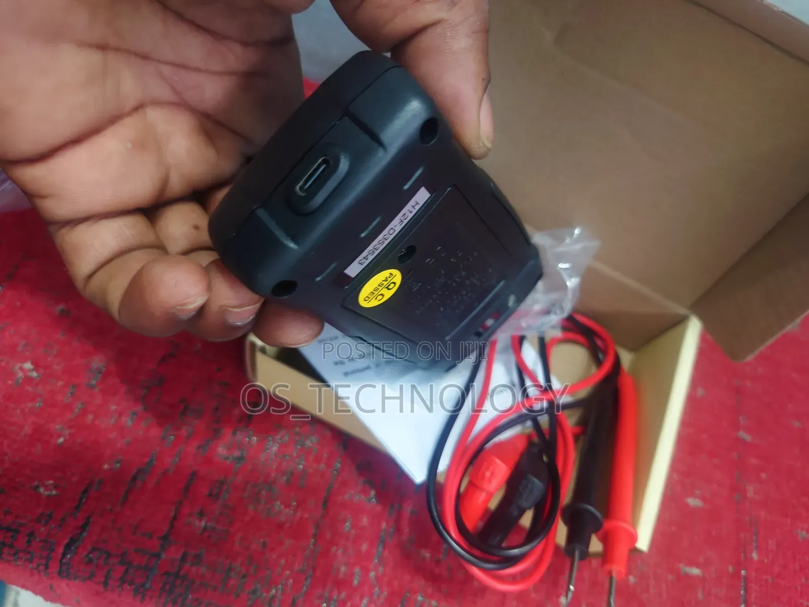 Rechargeable Auto Digital Multimeter 3000ma Long Life