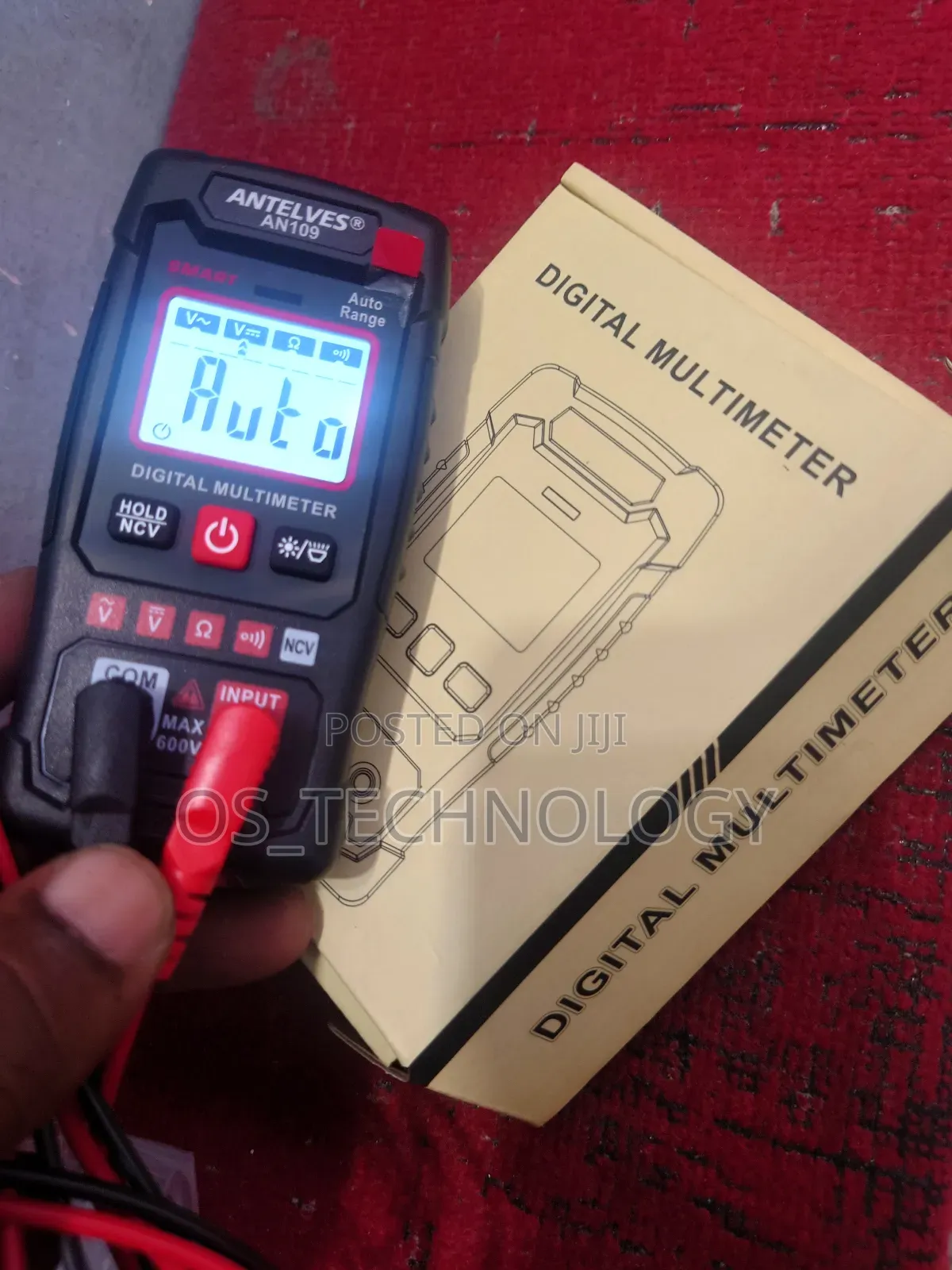 Rechargeable Auto Digital Multimeter 3000ma Long Life