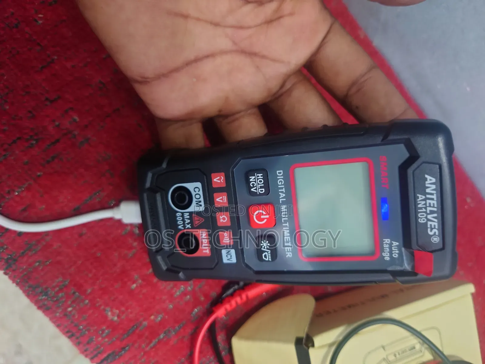 Rechargeable Auto Digital Multimeter 3000ma Long Life
