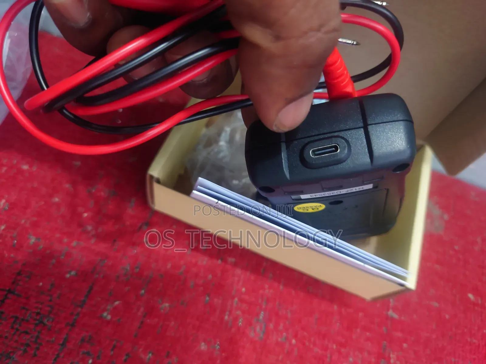 Rechargeable Auto Digital Multimeter 3000ma Long Life