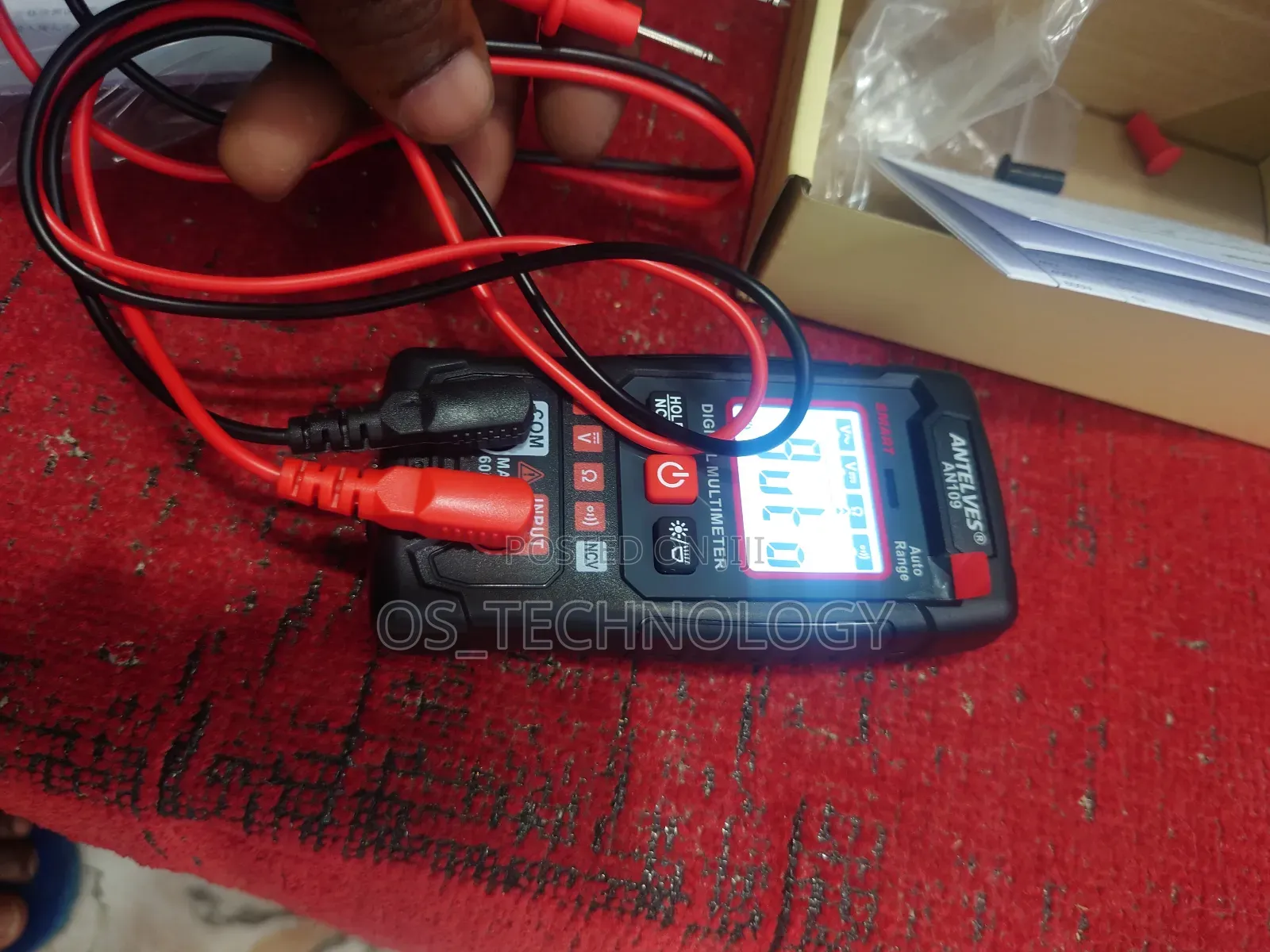 Rechargeable Auto Digital Multimeter 3000ma Long Life