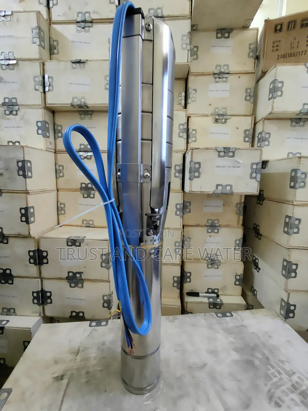 Solar Pump 5.5hp Dc/Ac Stainless Steel (3inch)