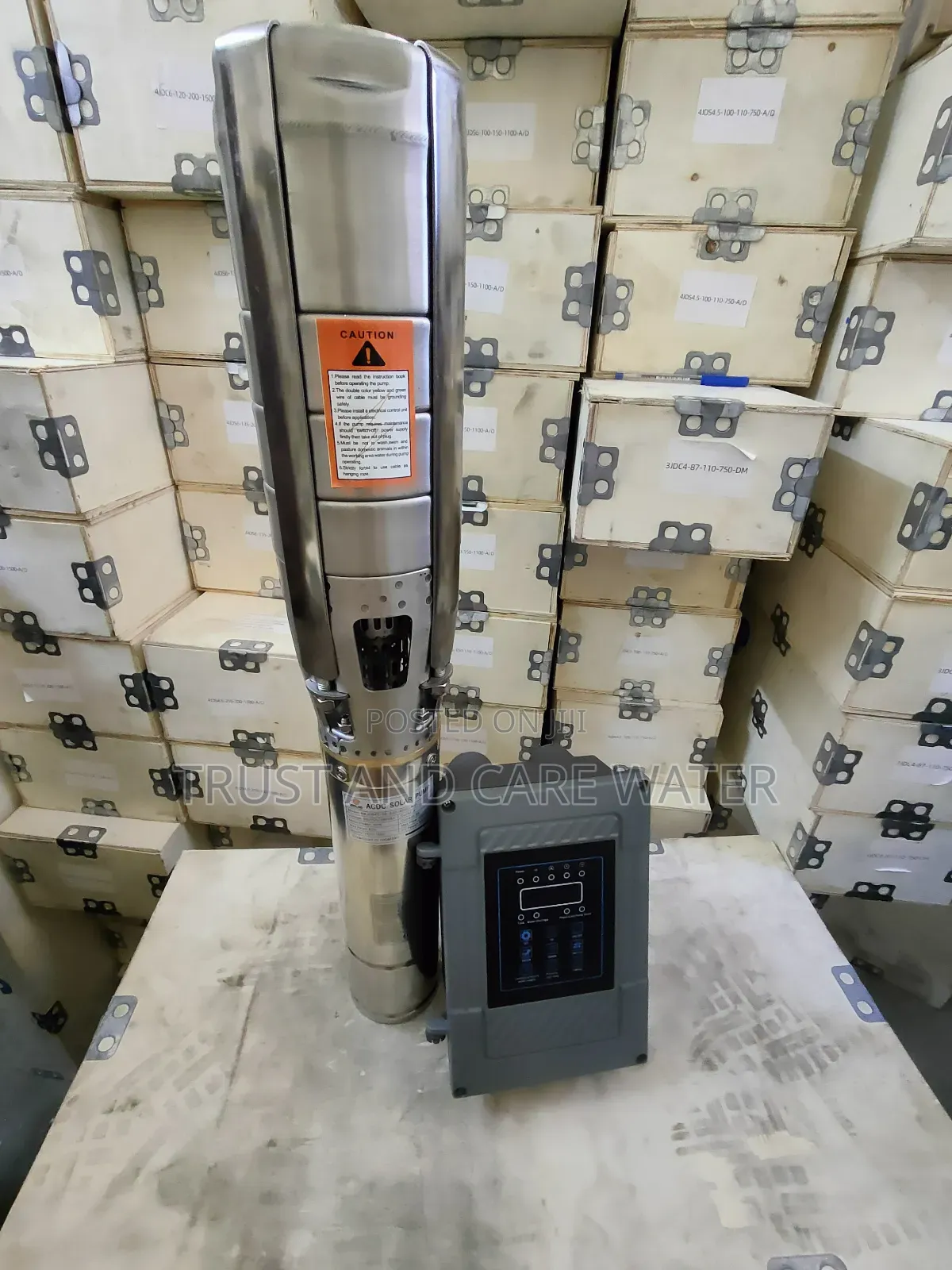 Solar Pump 5.5hp Dc/Ac Stainless Steel (3inch)
