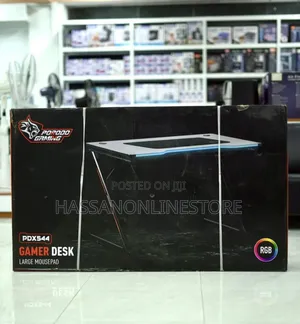 Porodo Gaming Pdx544 Gaming Desk - Black