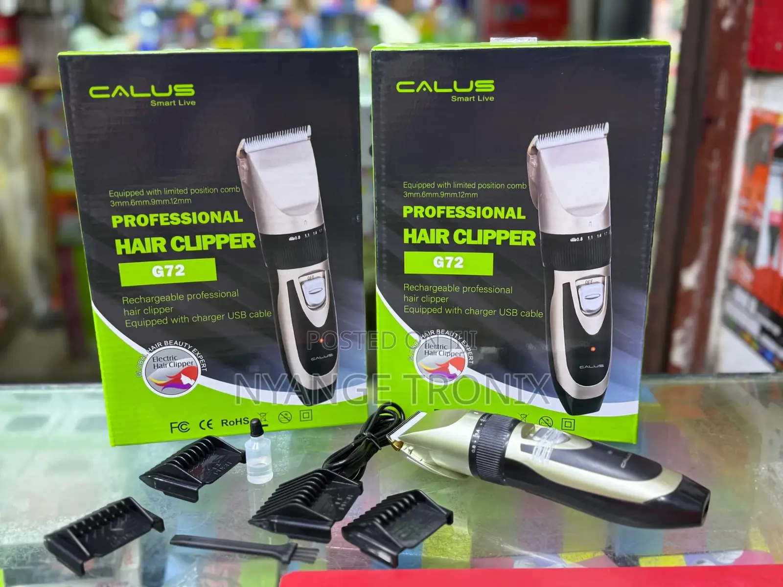 Calus Professional Oil Hair Clippers G72