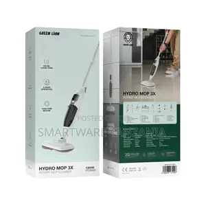 Green Lion Hydro Mop 3x Rotary Mop Cleaner 1300w - White
