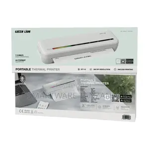 Green Lion Portable Thermal Printer - White