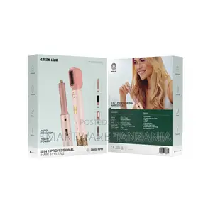 Green Lion 5 in 1 Professional Hair Styler 2 - Pink