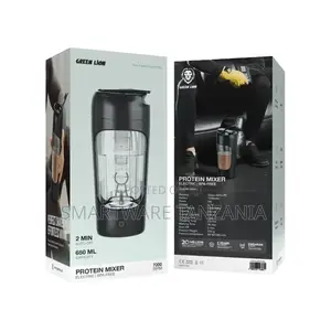 Green Lion Protein Mixer 650ml - Black