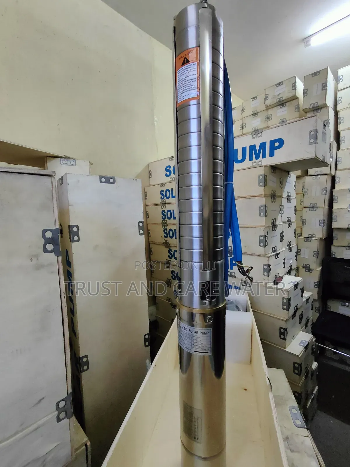 Solar Pump 7.5hp Dc/Ac Stainless Steel (Inch1.5)
