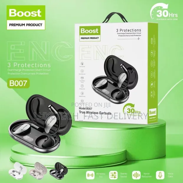 Boost Wireless Earbuds for Sports and Activities
