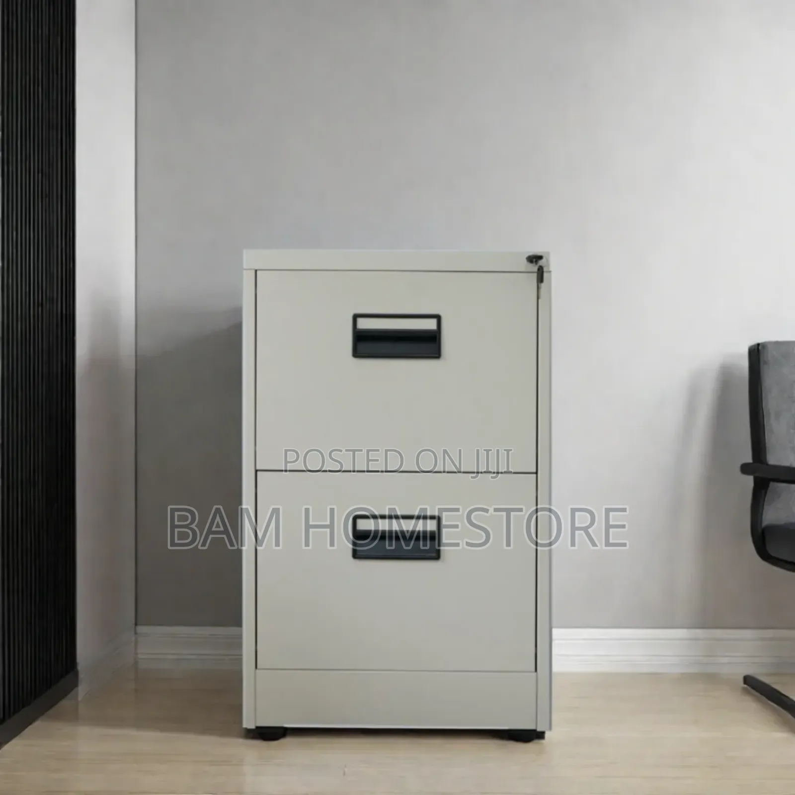 2 Metal Lockable Drawers