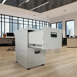 2 Metal Lockable Drawers