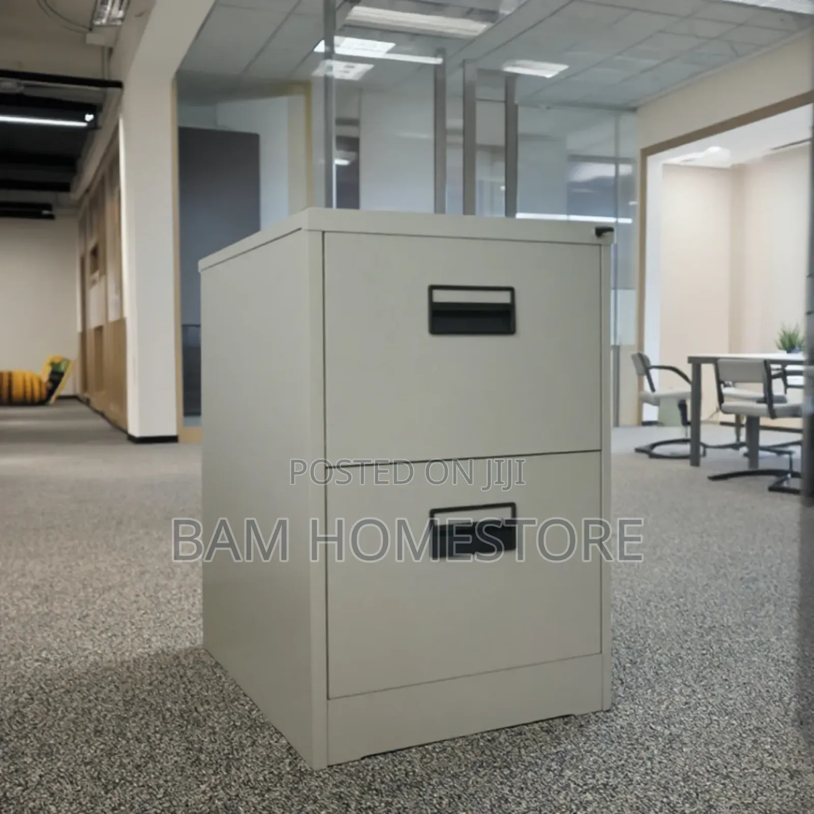 2 Metal Lockable Drawers