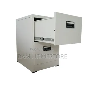 2 Metal Lockable Drawers