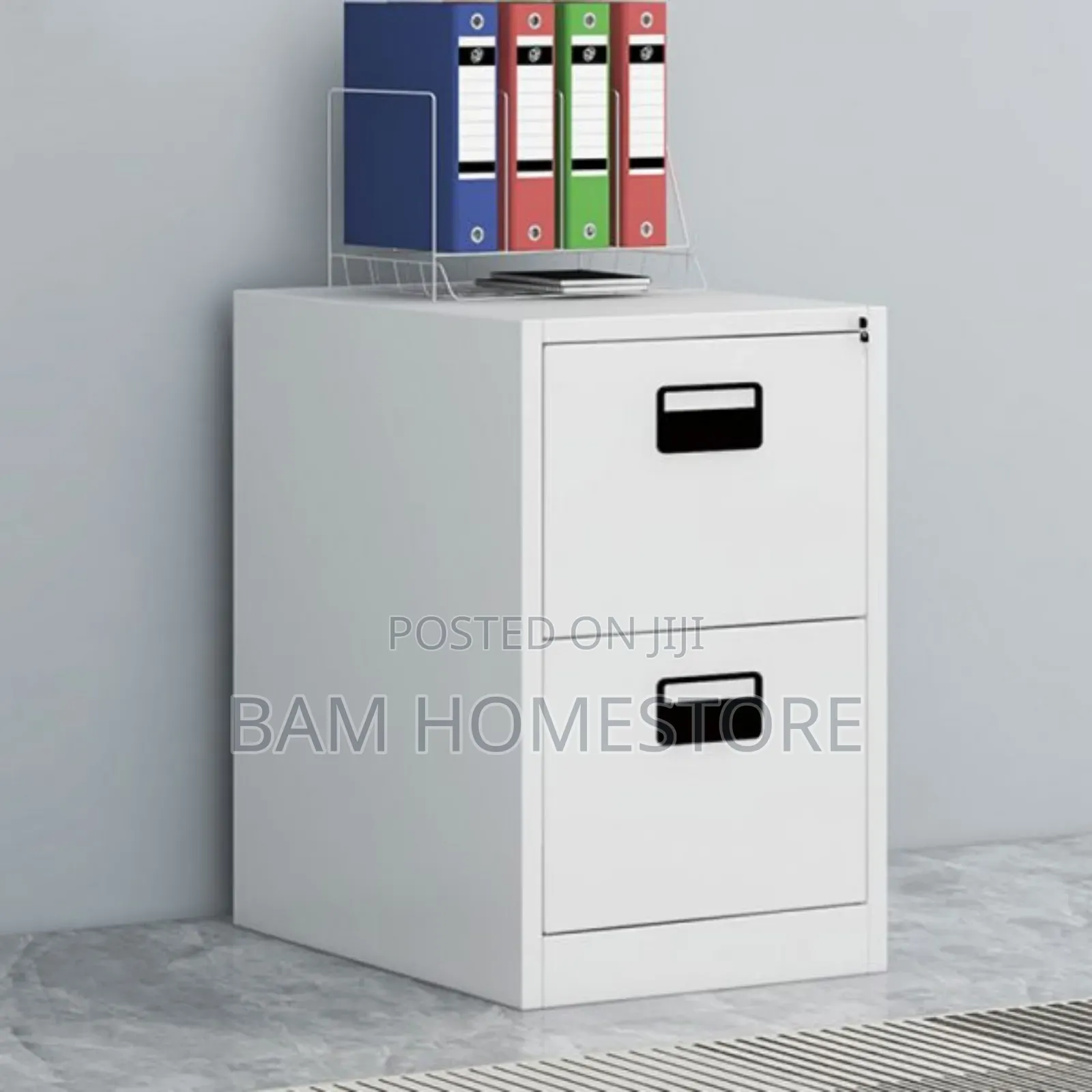 2 Metal Lockable Drawers