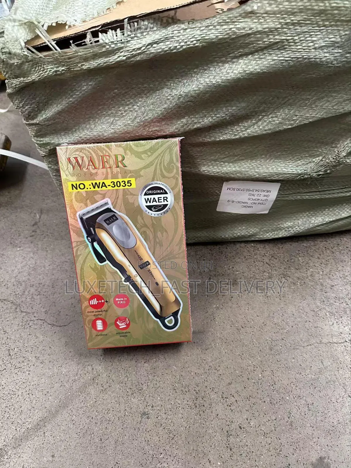 Waer Professional Hair Clipper Wa-3035