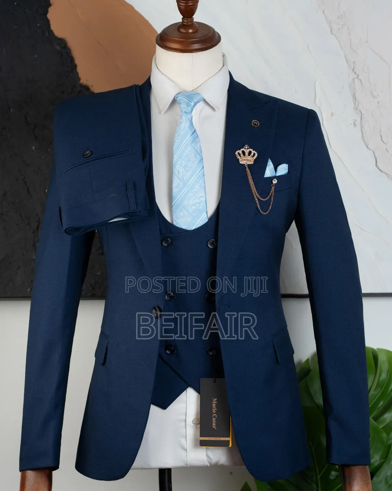 Smart Blue Suit