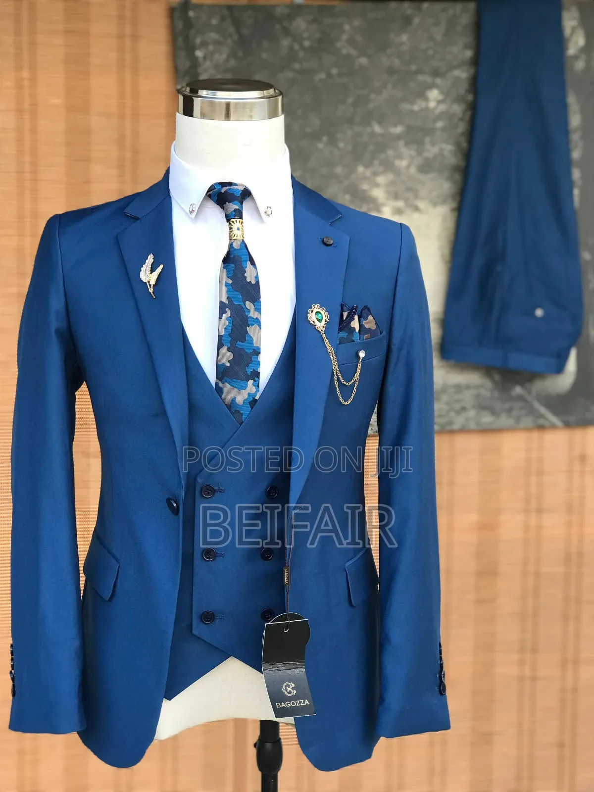Full Blue Suit