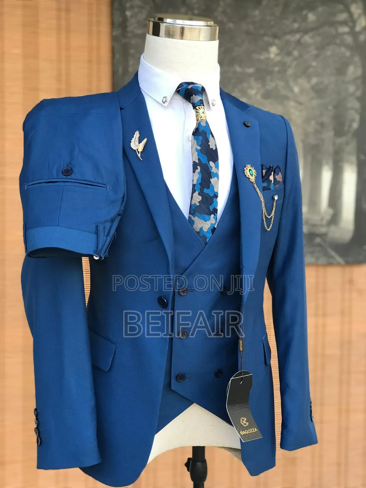 Full Blue Suit